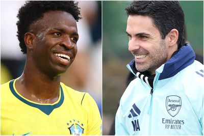 How Arsenal could line up with Vinicius Jr to solve key Mikel Arteta problem