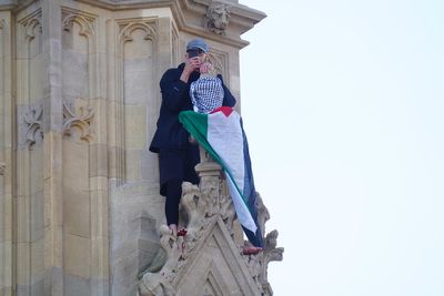 Pro-Palestine activist spared jail after scaling Big Ben in 17-hour protest