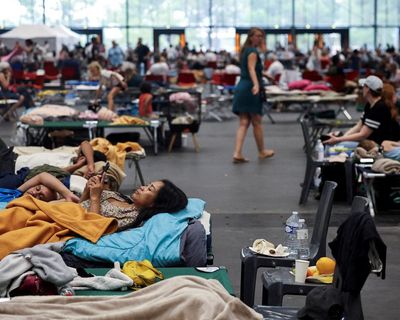 ‘It felt like being in a disaster movie’: uncertainty after evacuation from France’s Gironde wildfire