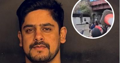Glasgow delivery driver speaks out after disturbing cone attack by far-right thugs
