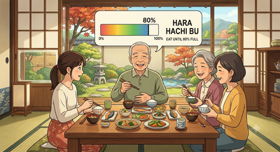Japanese Mindset: 'Hara Hachi Bu'- The Japanese philosophy behind mindful eating that may be a secret to a longer, healthier life