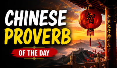Chinese proverb of the day: "The gem cannot be polished without friction, nor man perfected without..." — Inspiring life lessons on purpose, resilience, self-growth, discipline, perseverance, and why life's greatest challenges often reveal your true potential from ancient Chinese philosophy
