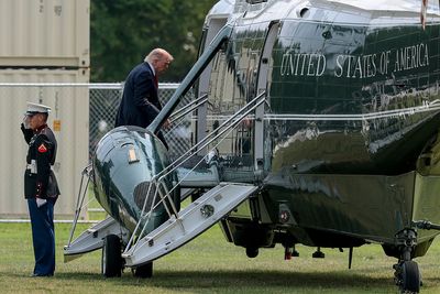 After insults at WHCD, Trump touts economic record in Michigan