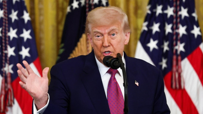 'Can't bribe them': Trump's 'will beat them' warning to Iran despite talks