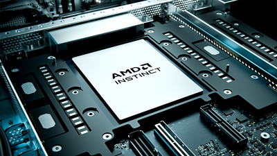AMD says the MI430X is the fastest FP64 GPU ever built, but you can't buy one until 2027