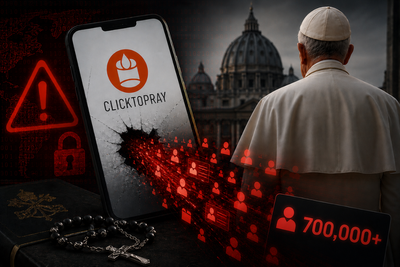 Holy Data Leak! Pope's Prayer App Exposes 700,000 Users in Security Breach