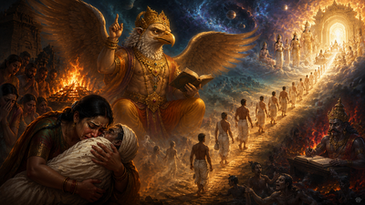 Why Crying Cannot Stop Death, According to Garuda Purana