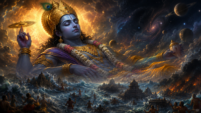 What Happens When Vishnu Closes His Eyes?