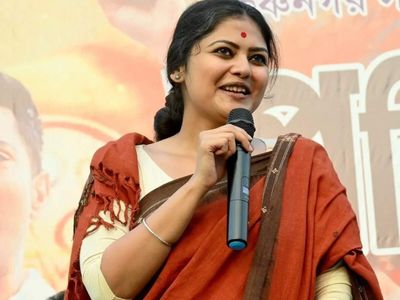 Rebel Trinamool Congress MPs who joined NCPI attend their 1st NDA parliamentary party meet