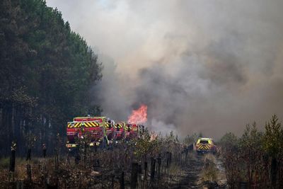 ​France and Spain race to control wildfires as fresh heatwave hits, as UN warns ‘the climate alarm is blaring’ – as it happened