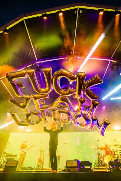 The Flaming Lips live: Somerset House can barely contain them