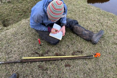Hebridean salt marsh shows sea level changes over last 2,500 years