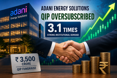 Adani Energy’s Rs 3,500 crore QIP oversubscribed 3.1 times as FIIs, MFs and Azim Premji firm make bids