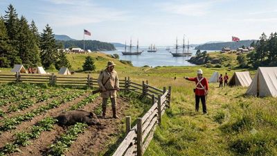 The pig that almost started a war: How a pig shot in 1859 turned a San Juan Island farm dispute into a 12-year Britain-America standoff