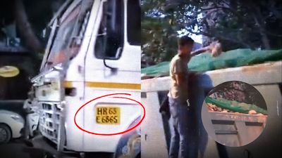 A truck full of stones appeared near the CJP protest. We found out how