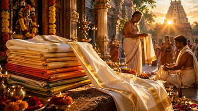 Why Unstitched Cloth Is Sacred in Hindu Traditions