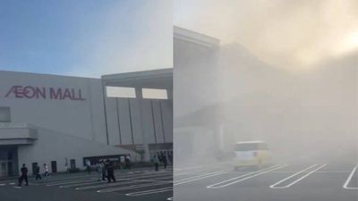 Japan earthquake triggers blast in mall, several feared dead, trapped