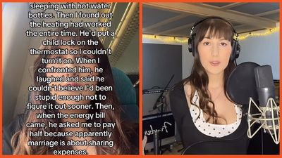 ‘I hope you left him’: Woman’s husband lies about heating being broken over winter, then still expects her to pay half the energy bill