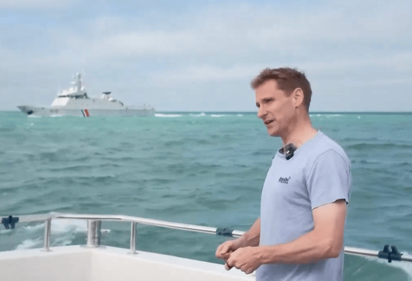 French warship 'fires 17 warning shots' in Channel as London MP Chris Philp highlights illegal crossings