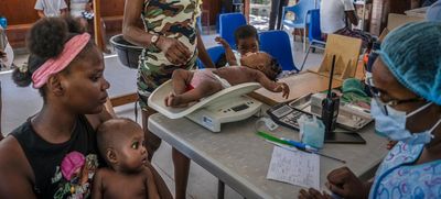 Giving birth in the shadow of Haiti’s gang violence – photo essay