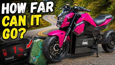 This Hopped Up EV Honda Grom Gets How Much Range From Its Massive Battery?