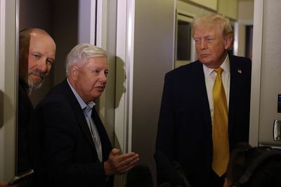 Trump’s reportedly thought about his own mortality ahead of Lindsey Graham’s funeral