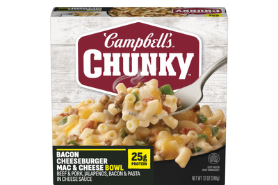 Campbell’s Soup heads to the frozen aisle with new ‘chunky bowls’