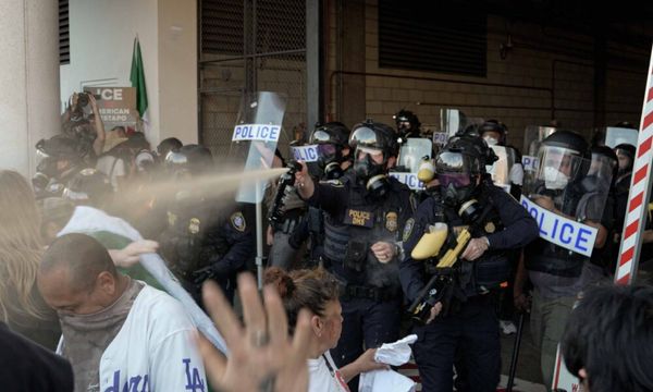 Immigration Officials Misused Weapons Hundreds of Times During Protests, Report Finds