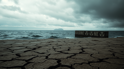 The US buried 85,000 cubic metres of nuclear waste beneath a Pacific island. Now the ocean is rising around it