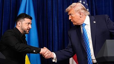 Zelenskyy and Trump hold closed-door White House talks on war in Ukraine