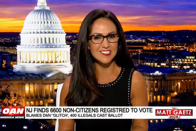 Sitting congresswoman Lauren Boebert serves as stand-in host on Matt Gaetz’s OAN show in rare move