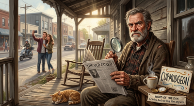 Word of the day: Curmudgeon - meaning, origin, examples, synonyms and how to use this English word explained