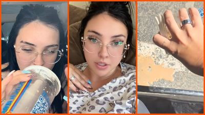 California woman says she ordered Dutch Bros coffee with cookie dough chunks. Then she looks closer at the bottom of her cup: ‘I drank that’