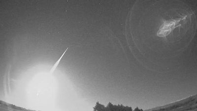 ‘Thought it was a plane on fire’: large meteor sightings stir delight in New Zealand