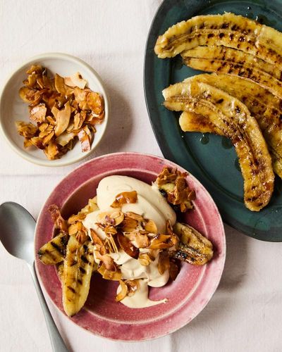 Cherry sundaes and banana splits: Helen Graves’ recipes for barbecued fruit