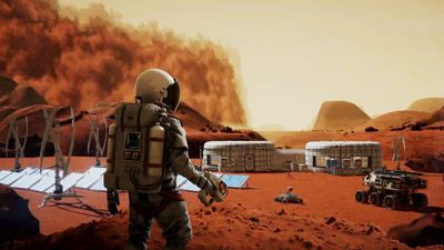 Speaking of Matt Damon, there's a new survival game out this week on Steam where you're stranded on Mars and have to grow potatoes to survive