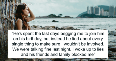 Woman Decides To Surprise Her Boyfriend At Work On His Birthday, But Finds Out He Lied