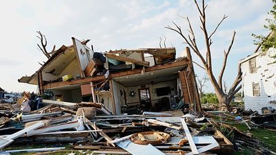 Wisconsin tornado leaves homes damaged and streets covered in debris
