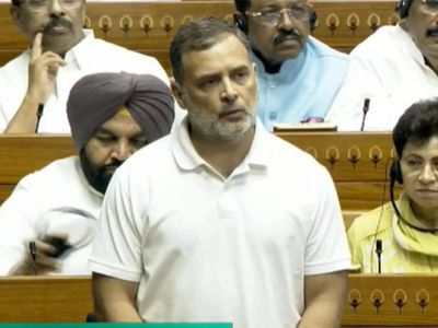 Rahul Gandhi's 'andhbhakt' jibe creates ruckus in Lok Sabha, Speaker orders unparliamentary words to be expunged