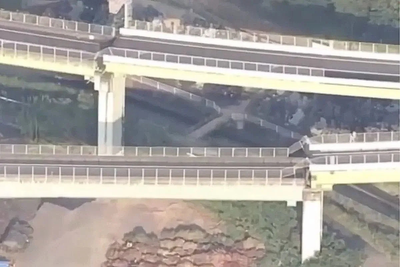 'It Felt Like the Building Was Exploding': Survivors Describe Chaos After Japan Mall Collapse
