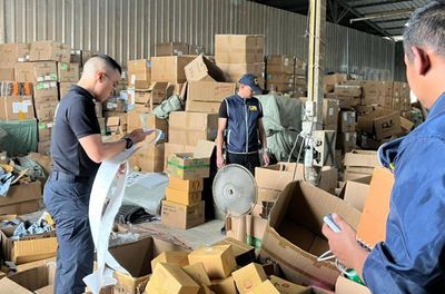 Thousands of fake products seized in Min Buri