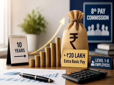 8th Pay Commission: How 6% annual increment may add Rs 20 lakh to Level 8 employees' basic pay in 10 years