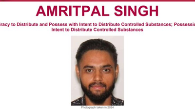 Indian national Amritpal Singh added to FBI’s 'Most Wanted' list in drug trafficking case