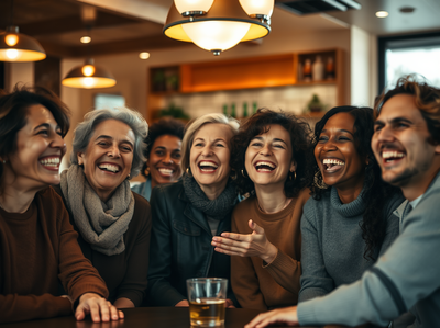 Quote of the day by Bennett Cerf, 'The person who can bring the spirit of laughter into a room is indeed blessed' teaches how to live stress-free modern life, reveals psychology of happy person with positive energy