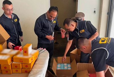 Chinese man held in counterfeit cosmetics case