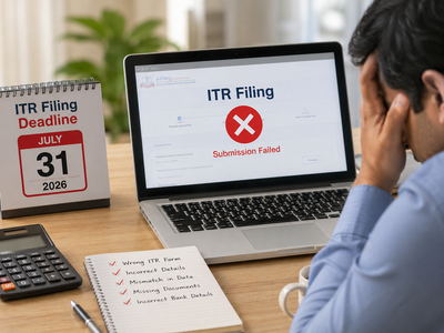 ITR filing mistakes to avoid before July 31 deadline: Expert reveals 5 mistakes that can lead to delays, failure of ITR form submission