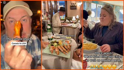 Man leaves the US and immediately regrets ordering food anywhere else. Then they are shocked after seeing the shrimps: ‘real food’