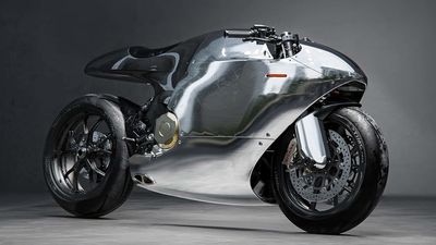Bandit9’s Liquid Metal Ducati 821 Is An Art Deco Rocketship