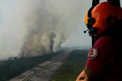 Spanish wildfire evacuees start returning home