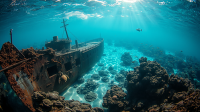 Beneath the ocean lie 8,500 forgotten WWII shipwrecks. Many are still filled with oil